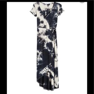 Velvet Torch faux wrap maxi